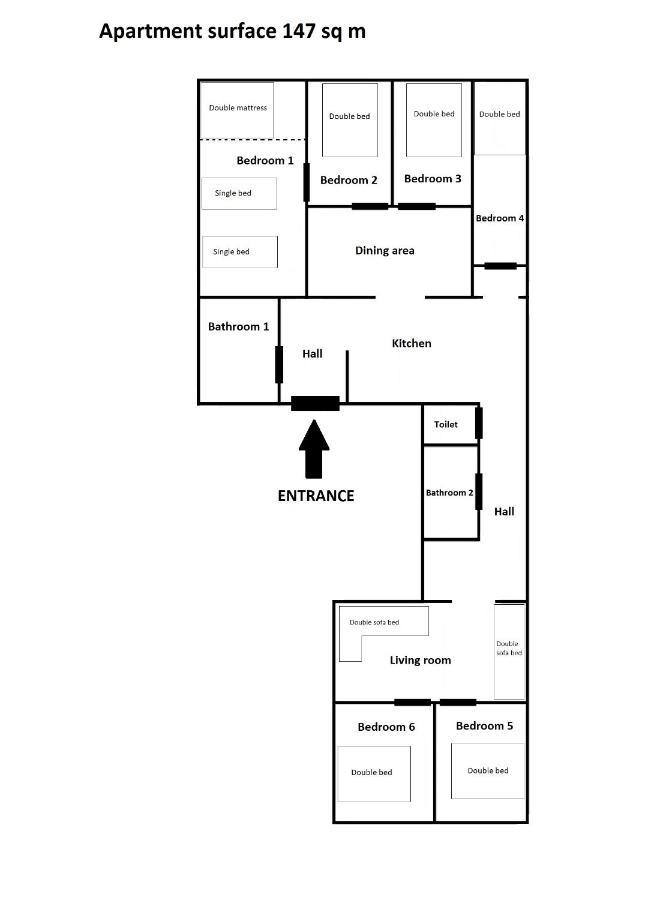 Prime Location Apartment クラクフ エクステリア 写真